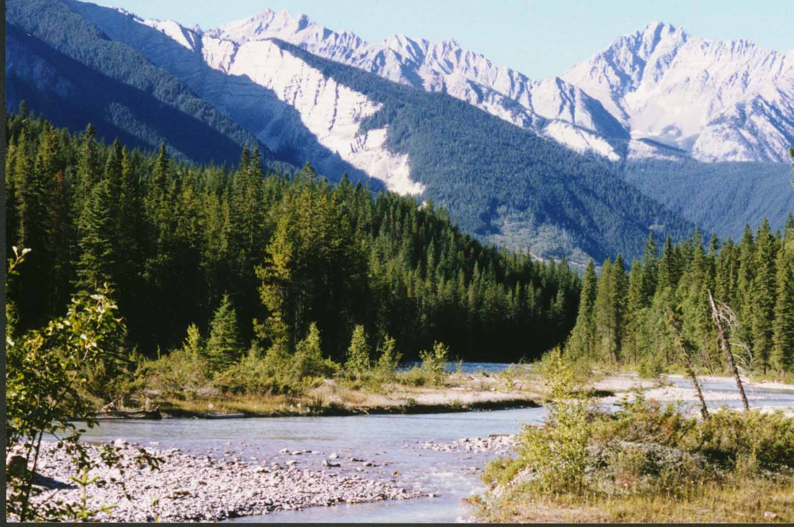 The Blaeberry River and Valley