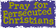 Pray for the persecuted Christians - animated gif